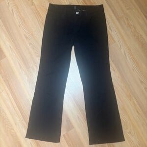Black flare jeans